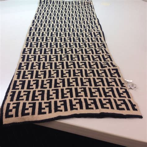 fendi skinny scarf|Fendi authentication scarves.